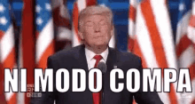 Donald Trump Dando Conferencia GIF - Ni Modo Ya Que Asi Las Cosas GIFs