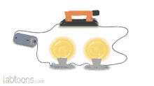 electricity battery bulb bulbs connection electricity battery bulb bulbs connection