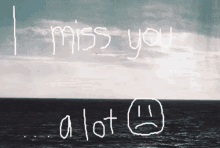 A Lot GIF - I Miss You A Lot Sad Ocean GIFs