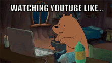 watching youtube like