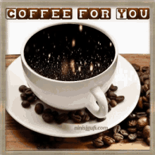 Coffee For You Good Morning GIF - Coffee For You Good Morning Coffee Break GIFs