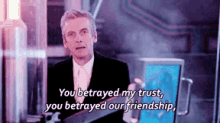 Doctor Who Peter Capaldi GIF - Doctor Who Peter Capaldi Betrayed GIFs