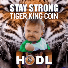 Hodl Stay Strong GIF - Hodl Stay Strong Strong Kid GIFs