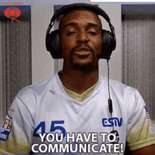 You Have To Communicate Brock Vereen GIF - You Have To Communicate Brock Vereen Estv GIFs