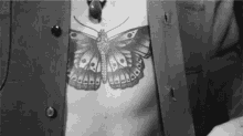 Butterfly On Stomach GIF - Butterfly Stomach Tattoo GIFs