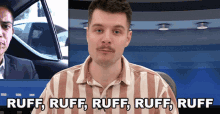 Ruff Ruff Ruff Ruff Ruff Benedict Townsend GIF - Ruff Ruff Ruff Ruff Ruff Benedict Townsend Youtuber News GIFs