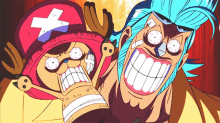 One Piece Franky GIF - One Piece Franky Chopper GIFs