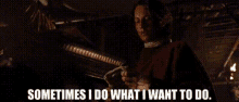 Gladiator Do What I Want To GIF - Gladiator Do What I Want To Cicero GIFs