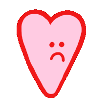 Alicenicolau Heart Sticker - Alicenicolau Heart Sad Stickers