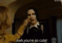 You Are Cute GIF - Youre So Cute Marilyn Manson GIFs