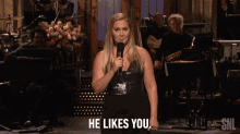 he likes you amy schumer saturday night live snl