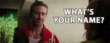 Whats Your Name Sebastian Wilder GIF - Whats Your Name Sebastian Wilder Ryan Gosling GIFs