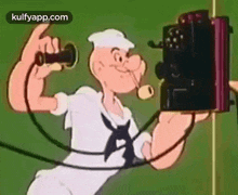 Hello.Gif GIF - Hello Popeye The Sailor Man Cartoon GIFs