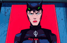 Injustice Catwoman GIF - Injustice Catwoman Try Me GIFs