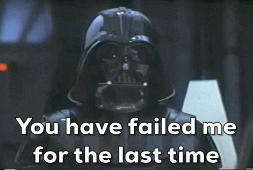 Darth Vader Star Wars GIF - Darth Vader Star Wars Annoyed - Descubre &  Comparte GIFs
