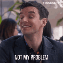 Not My Problem I Dont Care GIF - Not My Problem I Dont Care Not My Concern GIFs
