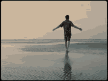 Feel The Air Walk By The Shore GIF - Feel The Air Walk By The Shore Beach Walk GIFs