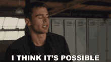 I Think Its Possible Theo James GIF - I Think Its Possible Theo James Four GIFs