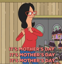 Its Mothers Day Linda GIF - Its Mothers Day Linda Bobs Burgers GIFs