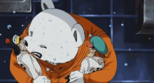 anime one piece bepo hug