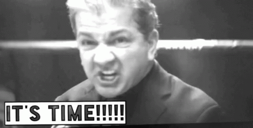Bruce Buffer Its Time GIF - Bruce Buffer Its Time Now - Discover &amp; Share  GIFs