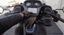 touch screen motorcyclist motorcyclist magazine smart phone internet of things