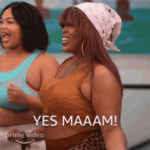 Yes Maaam Ashely GIF - Yes Maaam Ashely Lizzos Watch Out For The Big Grrrls GIFs