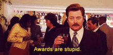 Stupid GIF - Parks And Rec Ron Swanson Nick Offerman GIFs