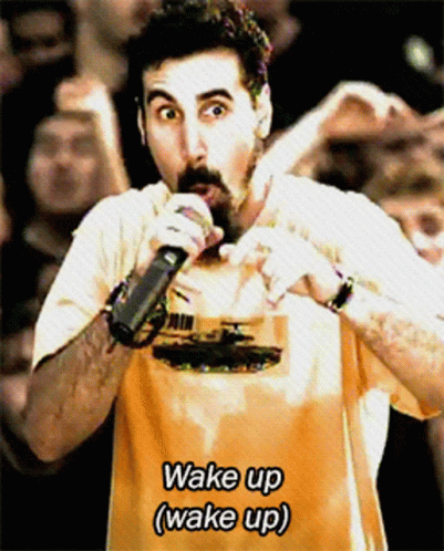 System Of A Down Wake Up GIF - System Of A Down Wake Up Chop Suey - Descubre & Comparte GIFs