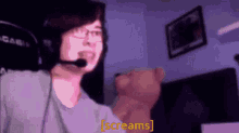 Scream Denial GIF - Scream Denial I Am GIFs