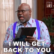 I Will Get Back To You Mr Brown GIF - I Will Get Back To You Mr Brown Assisted Living GIFs