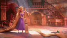 Tangled Rapunzel GIF - Tangled Rapunzel Sweeping GIFs