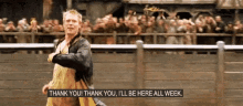 Paul Bettany Here All Week GIF - Paul Bettany Here All Week A Knights Tale GIFs