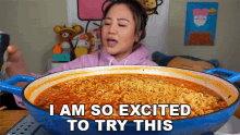 I Am So Excited To Try This Hyuneeeats GIF - I Am So Excited To Try This Hyuneeeats So Thrilled GIFs