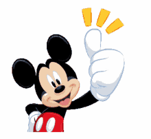 Mickey Mouse Smile GIF - Mickey Mouse Smile Thumbs Up GIFs