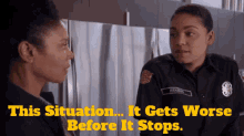 Station19 Vic Hughes GIF - Station19 Vic Hughes This Situation It Gets Worse Before It Stop GIFs