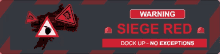 Siege Red Information Security Company GIF - Siege Red Information Security Company Warning GIFs