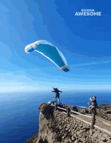 Paragliding People Are Awesome GIF - Paragliding People Are Awesome Parachute GIFs