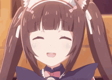 anime nekopara chocola smile happy