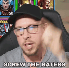Screw The Haters Timothy Evans GIF - Screw The Haters Timothy Evans Ash Raid GIFs
