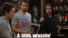 its always sunny charlie kelly wrasslin hulk hogan its always sunny charlie kelly wrasslin hulk hogan