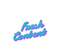 Fresh Content Sticker - Fresh Content Allyoucancontent Stickers