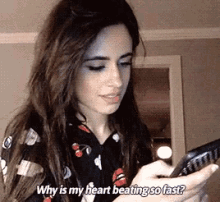 Camila Cabello Why Is My Heart Beating So Fast GIF - Camila Cabello Why Is My Heart Beating So Fast GIFs