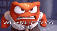 Angry Seccato GIF - Angry Seccato Inside Out GIFs