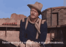 Johnwayne Westerns GIF - Johnwayne Westerns Respect GIFs