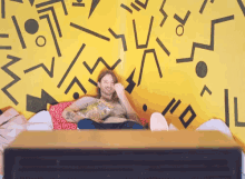 Chilling Watching Tv GIF - Chilling Watching Tv Laughing GIFs