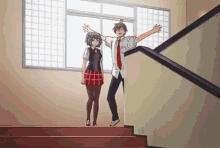 Anime Hug Anime GIF - Anime Hug Anime Nope Nope Nope GIFs