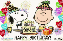 Snoopy Happy Birthday GIF - Snoopy Happy Birthday Celebration GIFs