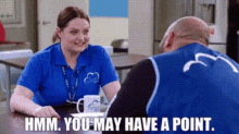 Superstore Dina Fox GIF - Superstore Dina Fox Hmm You May Have A Point GIFs