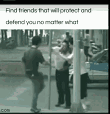 friends protect funny friends protect funny